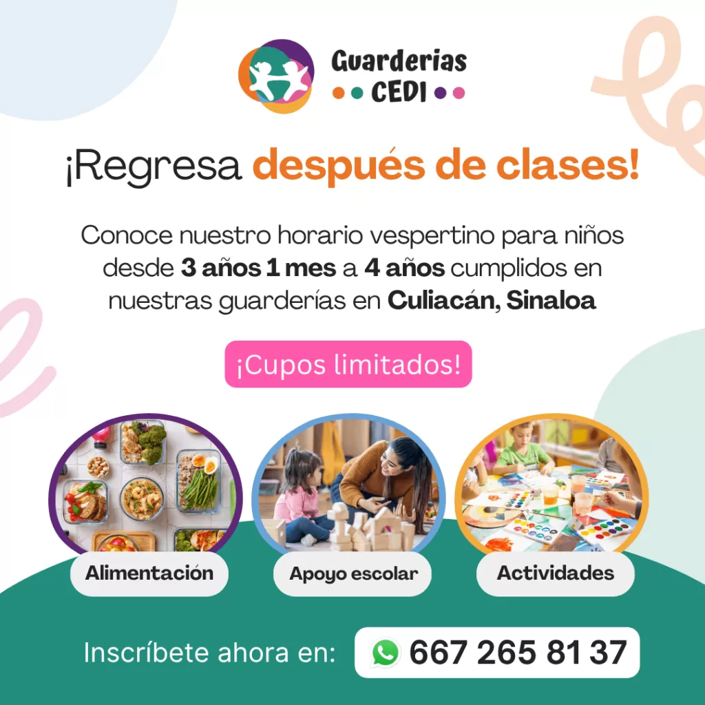 Caso de éxito: Guarderías CEDI, comunicación para familias 19 Post de redes Guarderías CEDI
