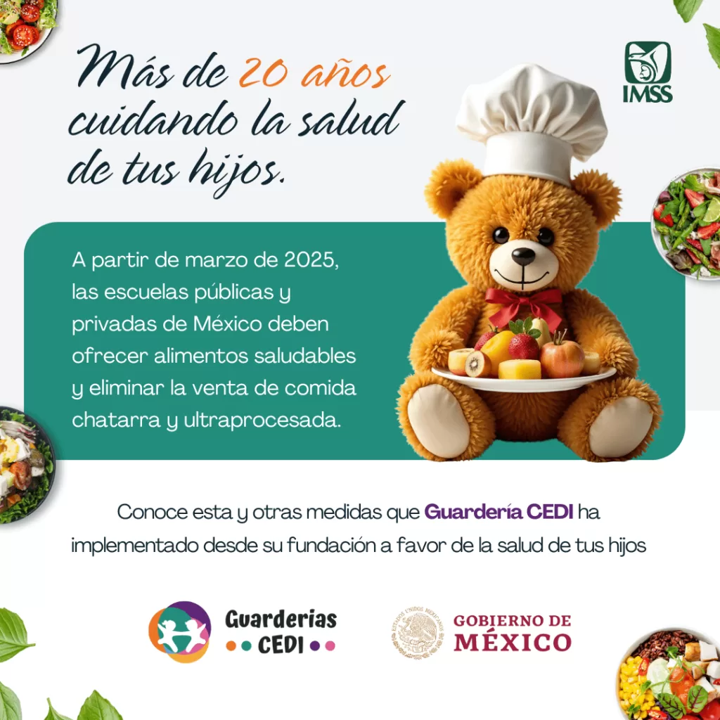 Caso de éxito: Guarderías CEDI, comunicación para familias 13 Campaña de alimentación saludable Guarderías CEDI