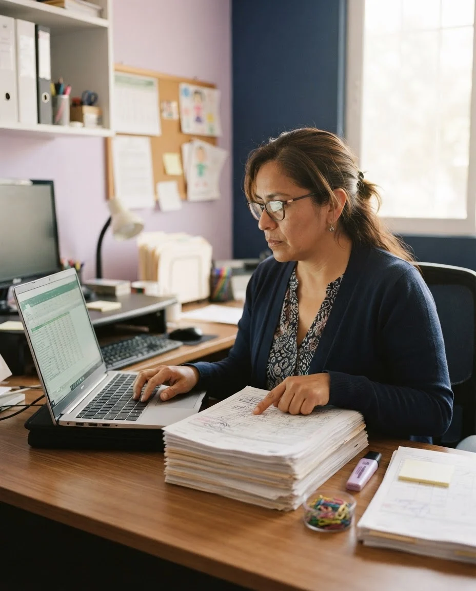 Integraciones web para escuelas — recaptura manual de formularios